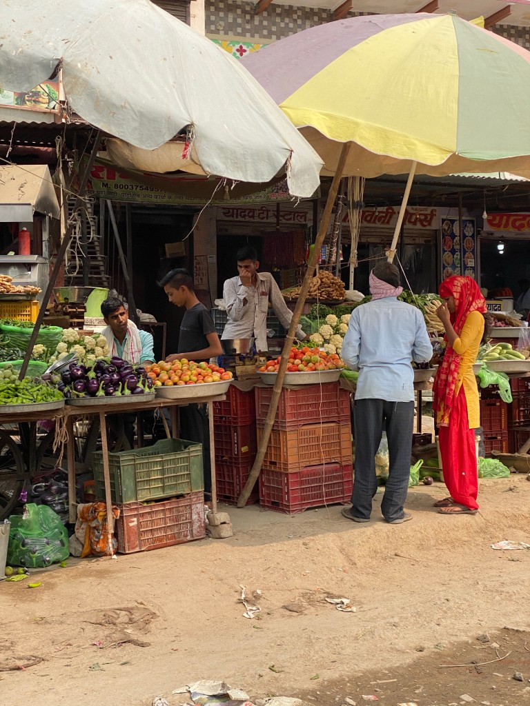 Street vendors in India 